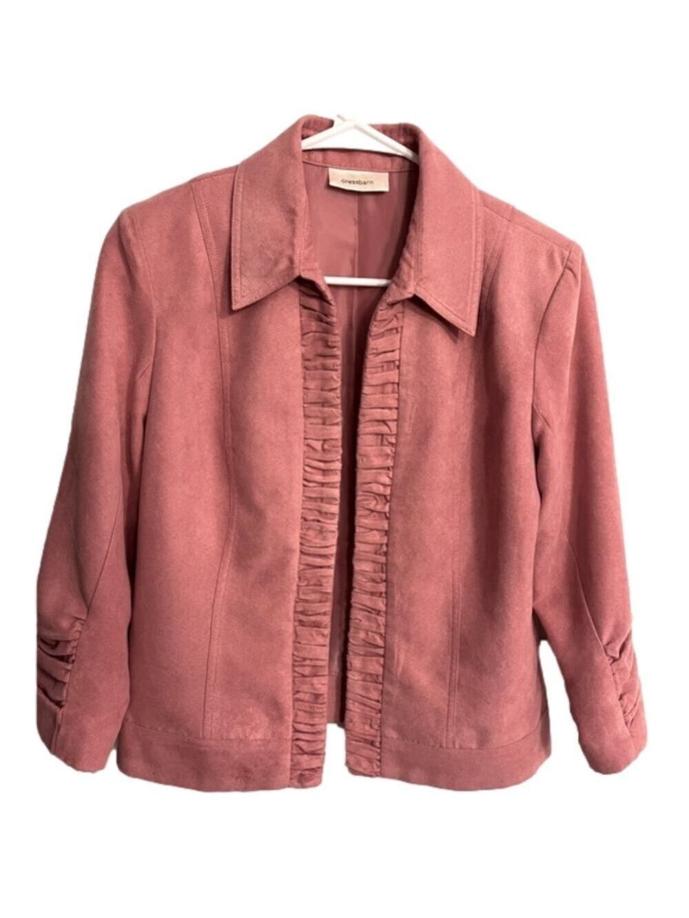 Dress barn blush pink blazer size small